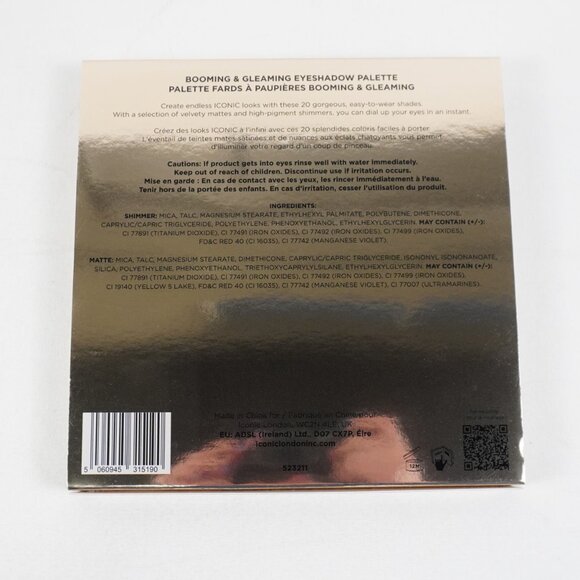 ICONIC London Booming & Gleaming And Treat Yourself Eyeshadow Palettes - Picture 3 of 7